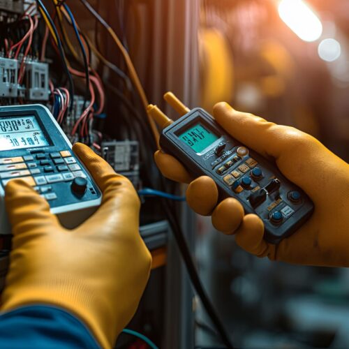 electrician-using-digital-multimeter-test-electrical-panel